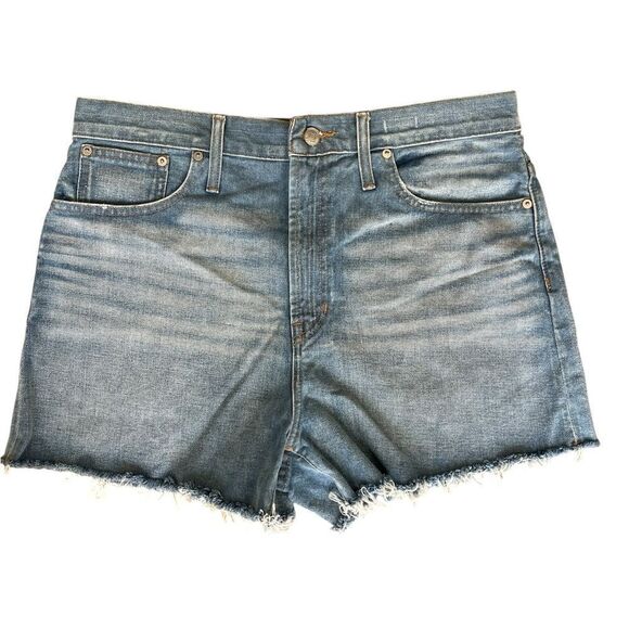 NWOT MADEWELL THE PERFECT JEAN SHORT IN BOWMAN WASH WOMENS SIZE 31 - Picture 2 of 6